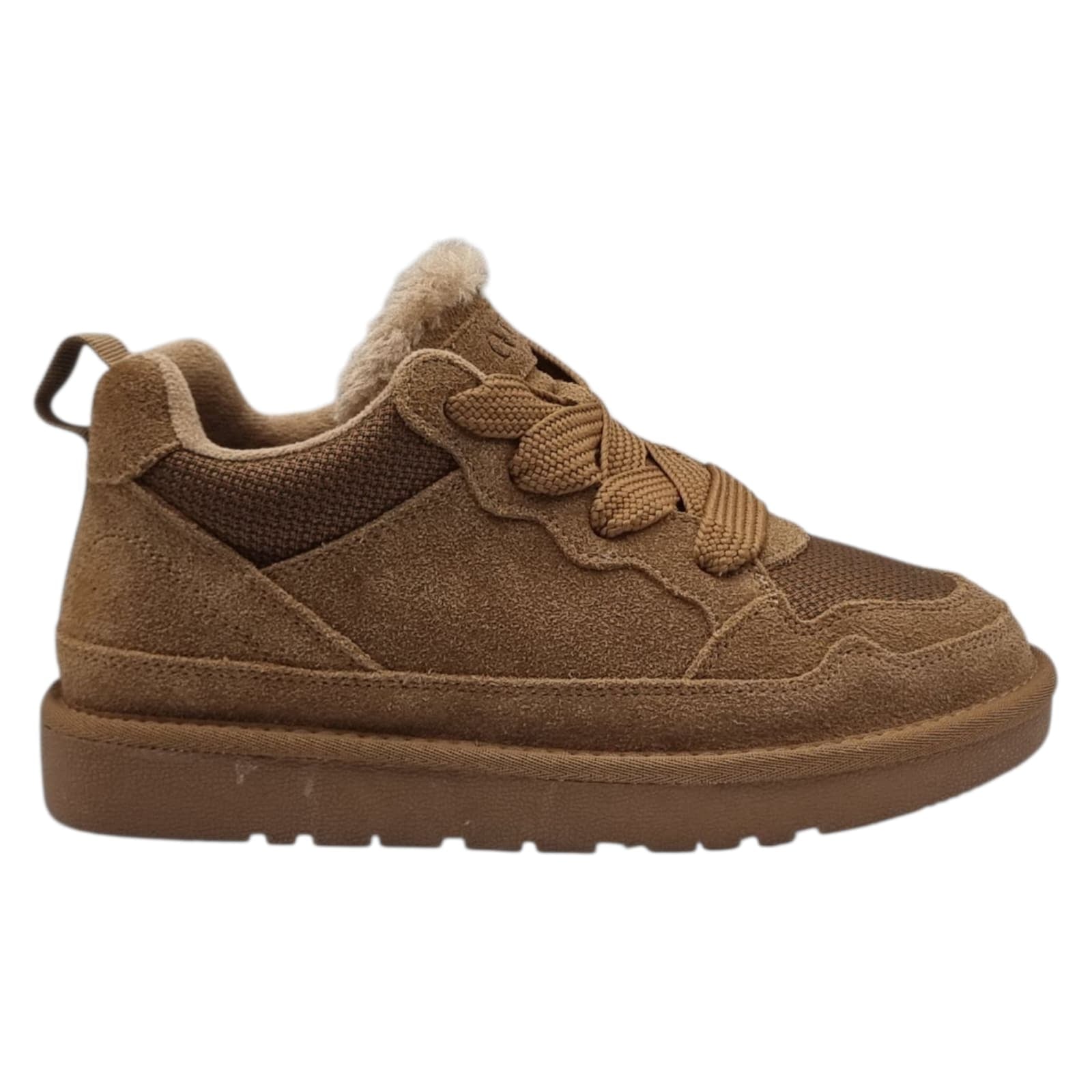 Ghete Damă Casual Din Piele Naturală Camel 30377