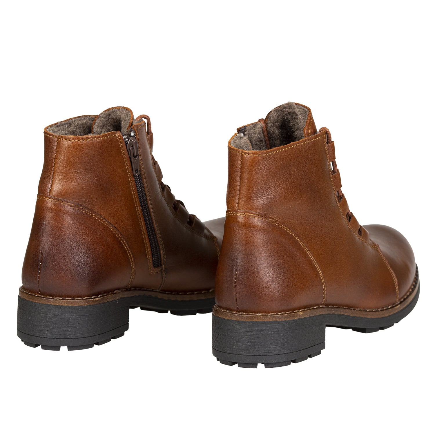 Ghete Damă Casual Din Piele Naturală Maro 30110