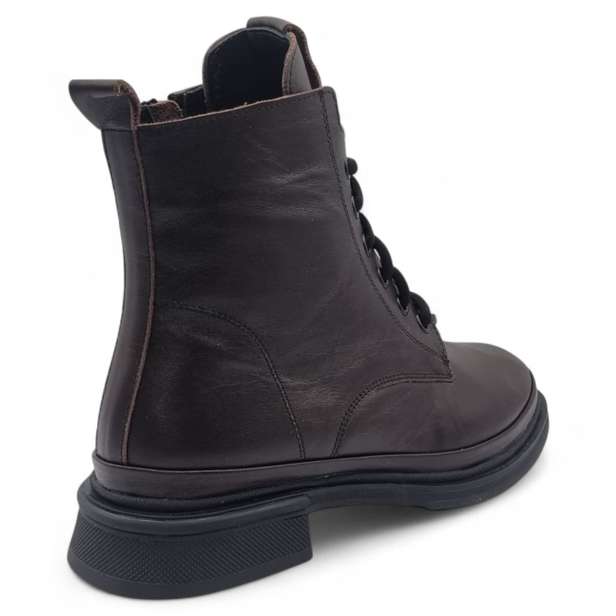 Ghete Damă Casual Din Piele Naturală Kafe 30402