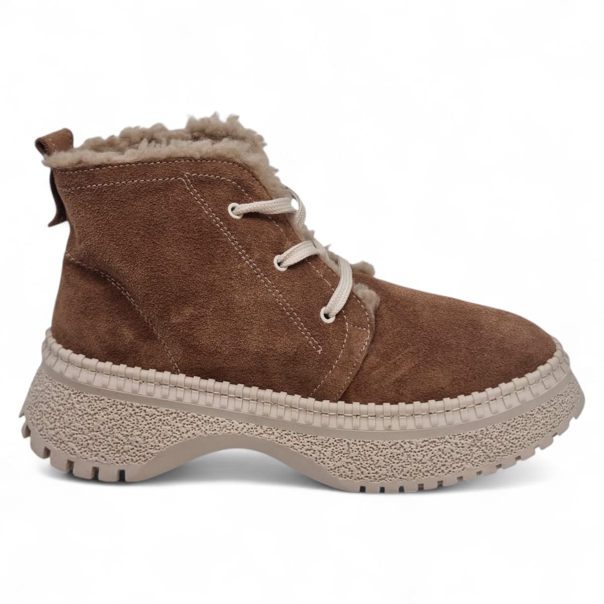 Ghete Damă Casual Din Piele Naturală Maro Vel 30327