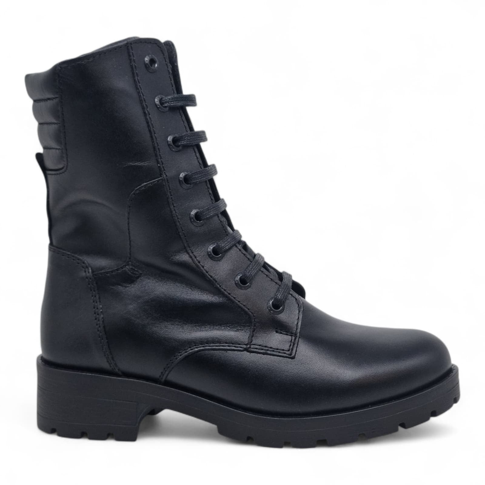 Ghete Damă Casual Din Piele Naturală Neagra 30442