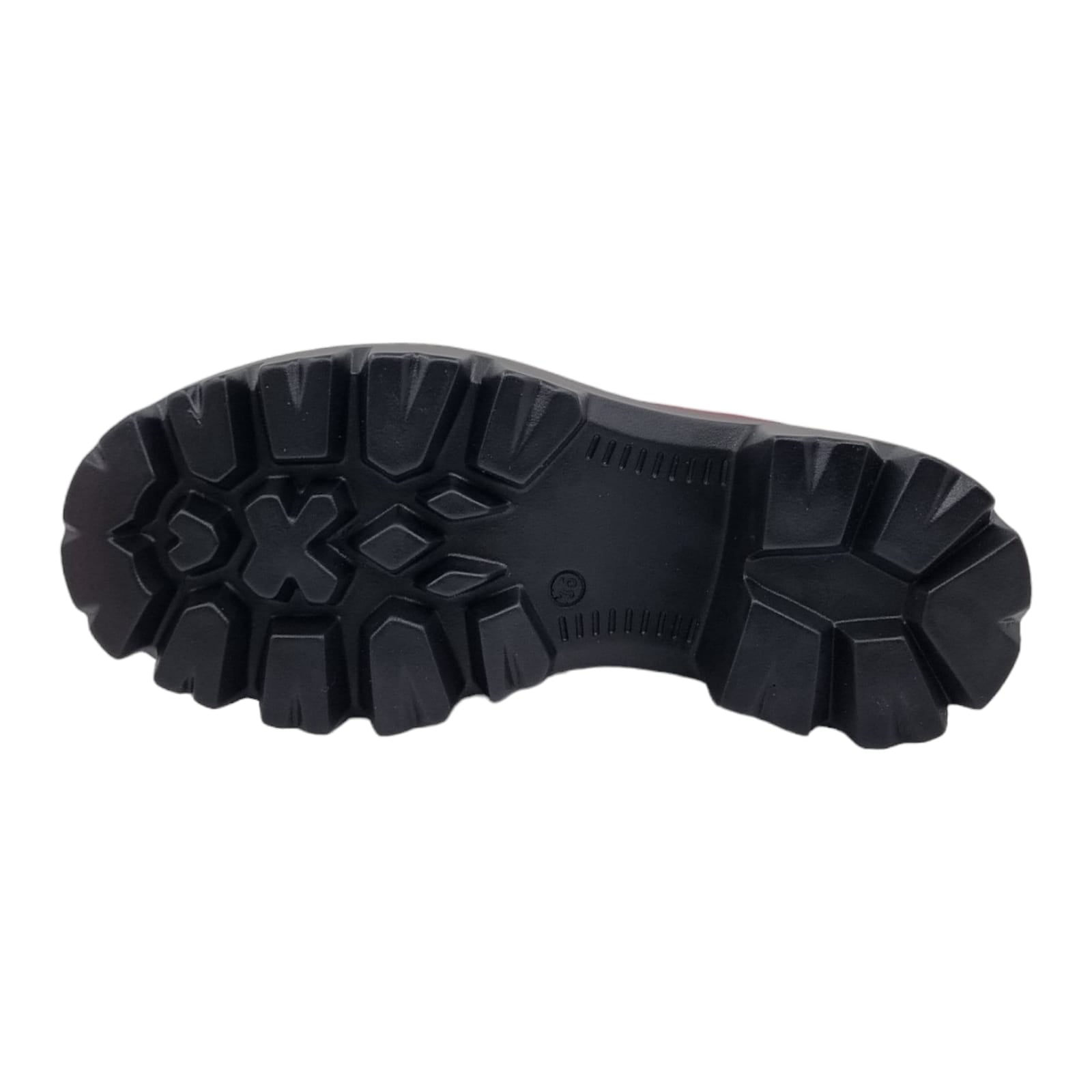 Ghete Damă Casual Din Piele Naturală Roșie 30206