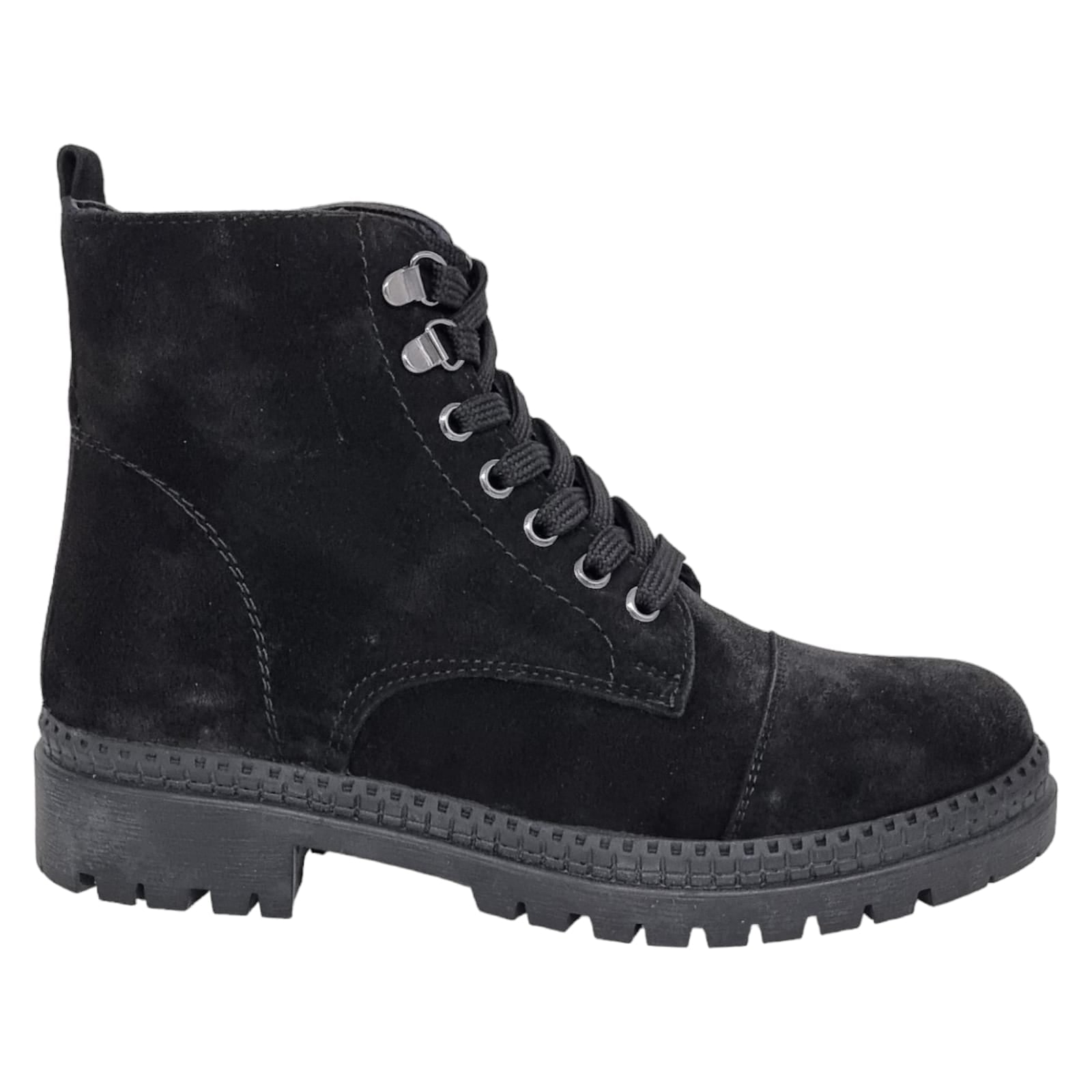 Ghete Damă Casual Din Piele Naturală Neagra 30253