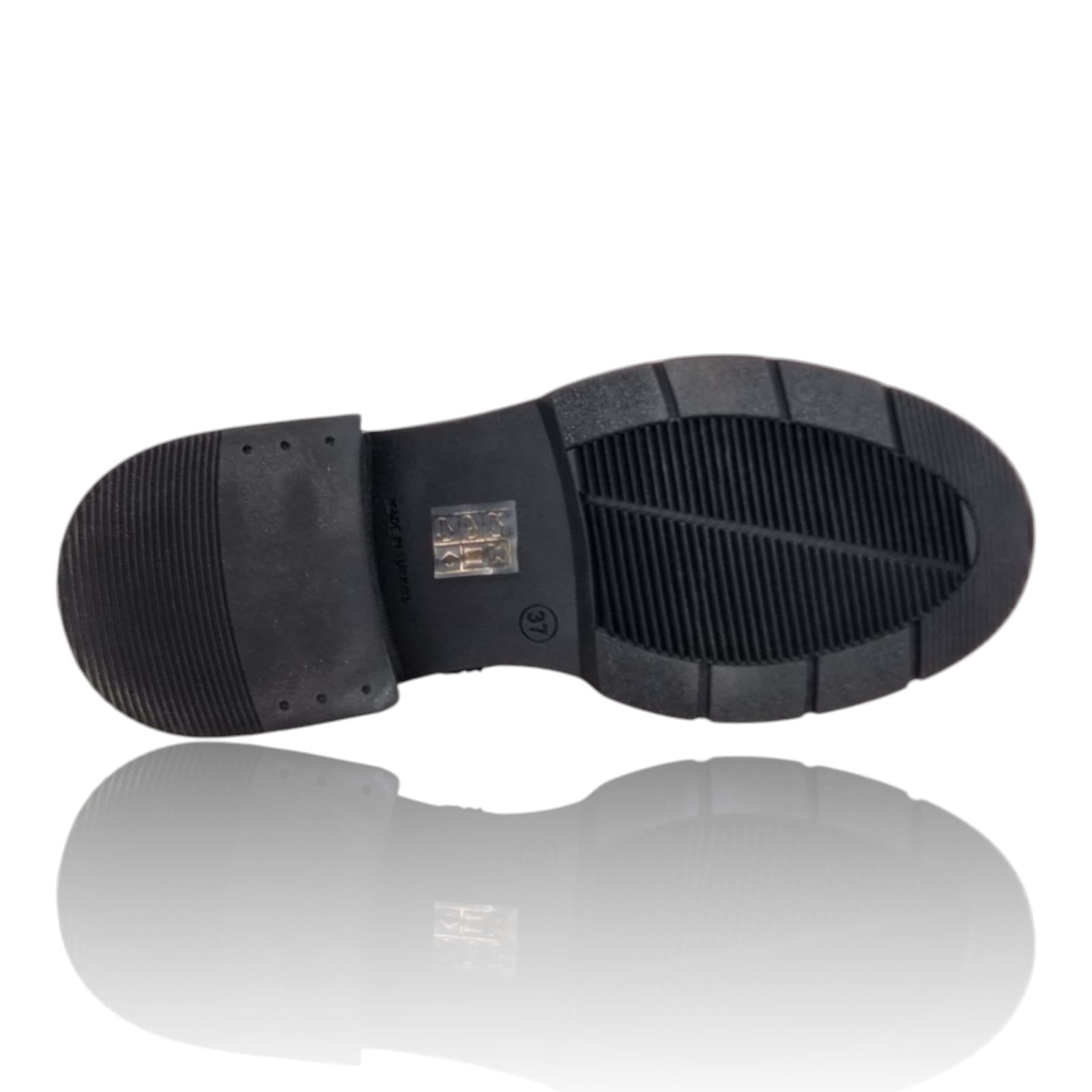 Ghete Damă Casual Din Piele Naturală Neagră 30364