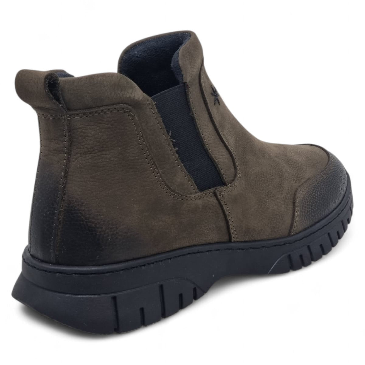 Ghete Damă Casual Din Piele Naturală Verde 30389