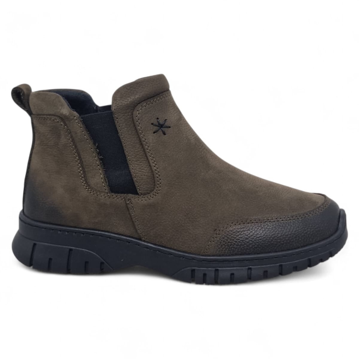 Ghete Damă Casual Din Piele Naturală Verde 30389