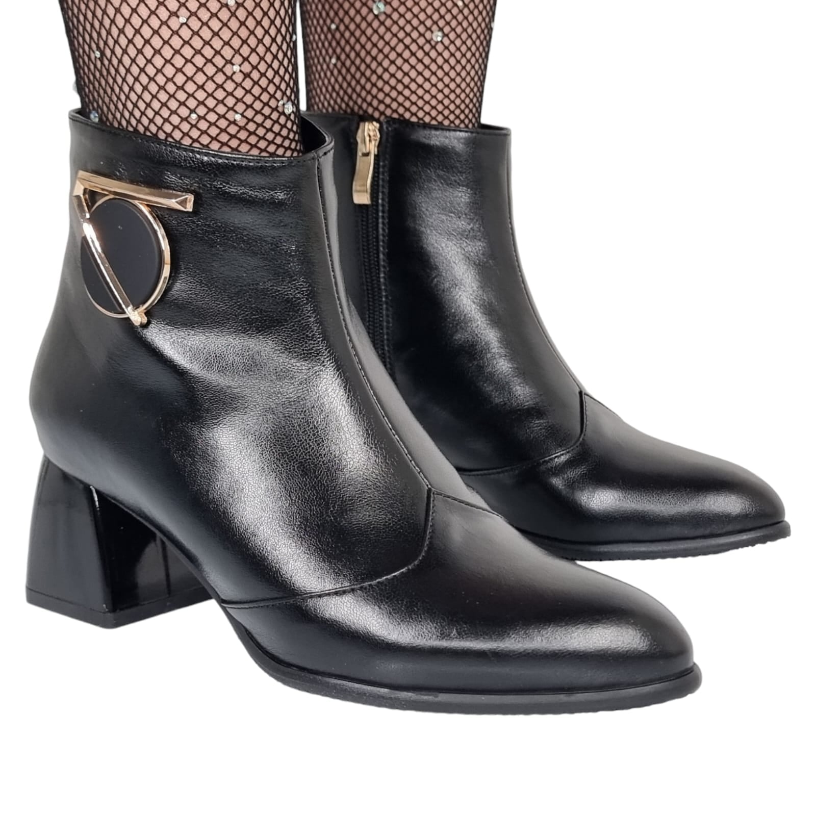 Ghete Damă Elegante Din Piele Naturală 40128