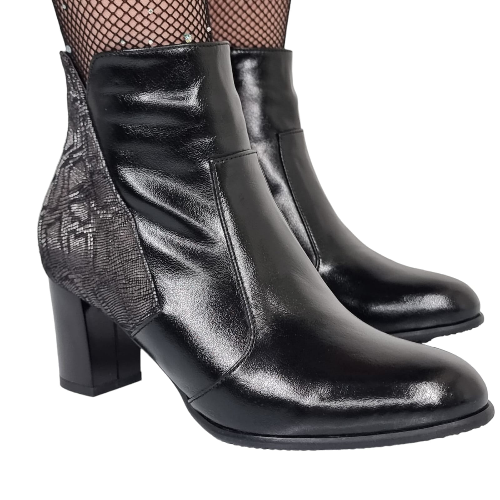 Ghete Damă Elegante Din Piele Naturală 40130