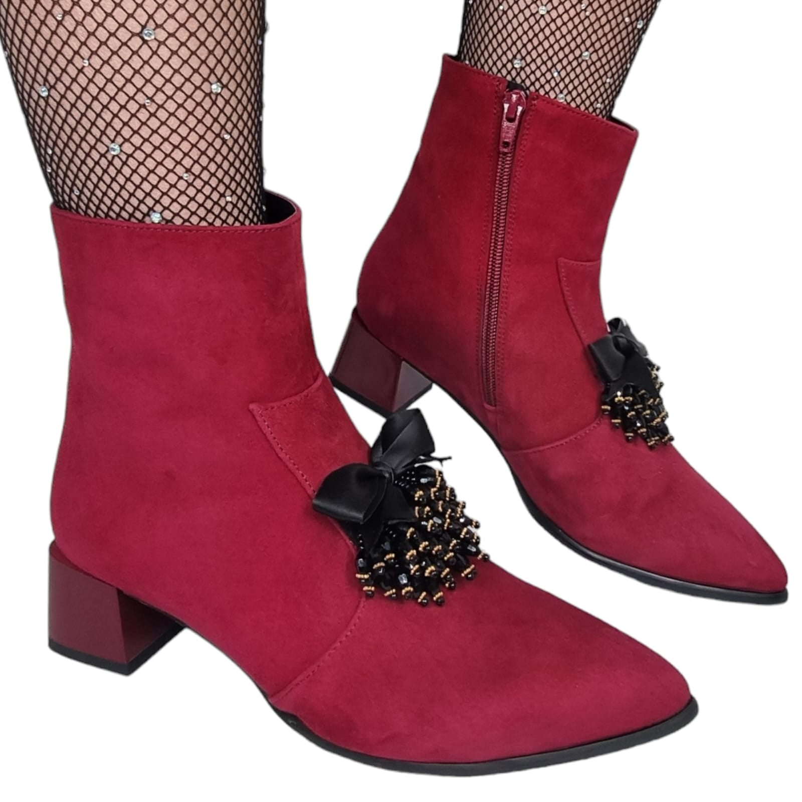 Ghete Damă Elegante Din Piele Naturală 40133