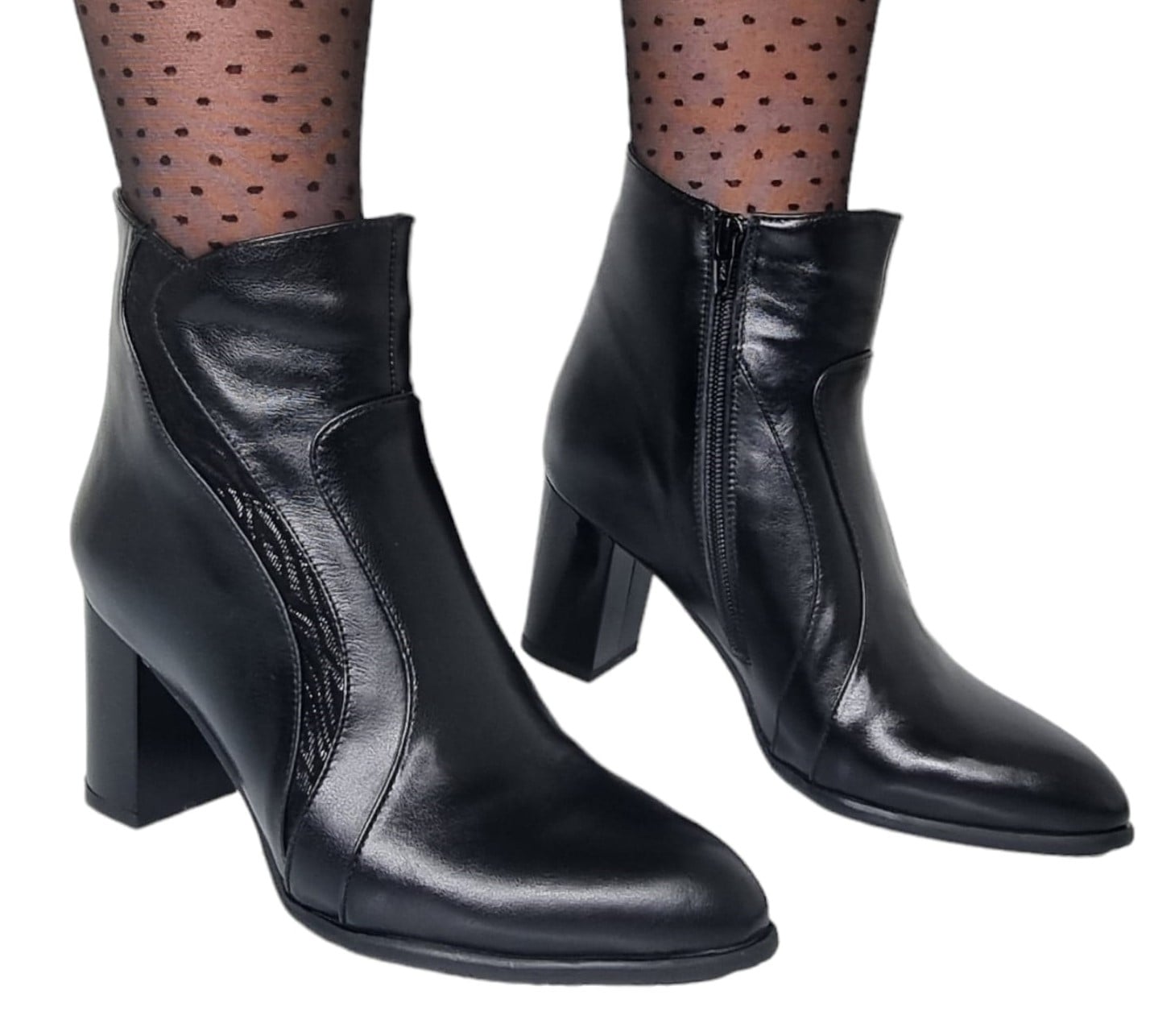 Ghete Damă Elegante Din Piele Naturală 40135