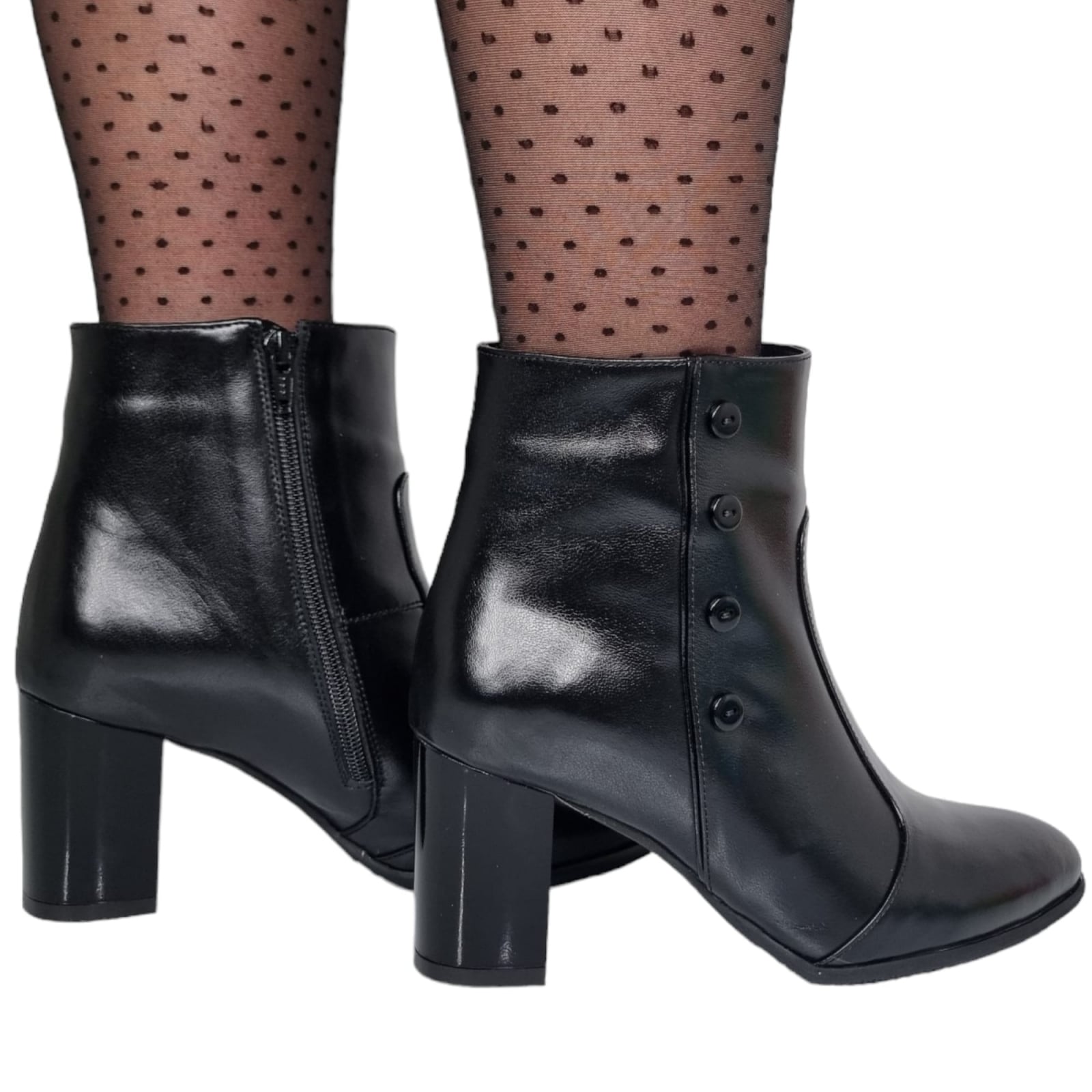 Ghete Damă Elegante Din Piele Naturală 40138