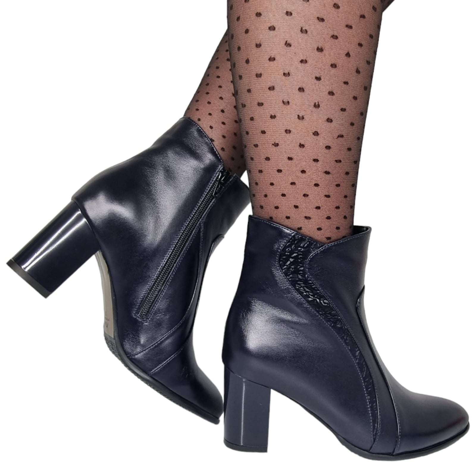 Ghete Damă Elegante Din Piele Naturală 40139