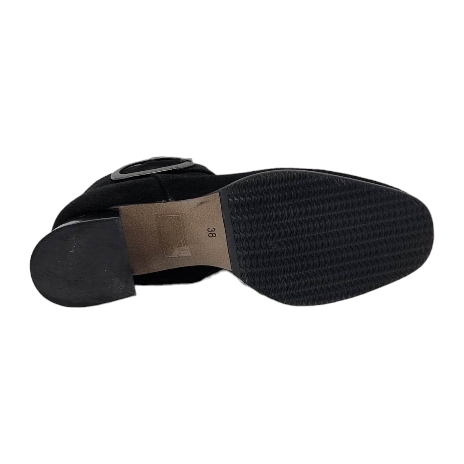Ghete Damă Elegante Din Piele Naturală Neagră Vel 40145