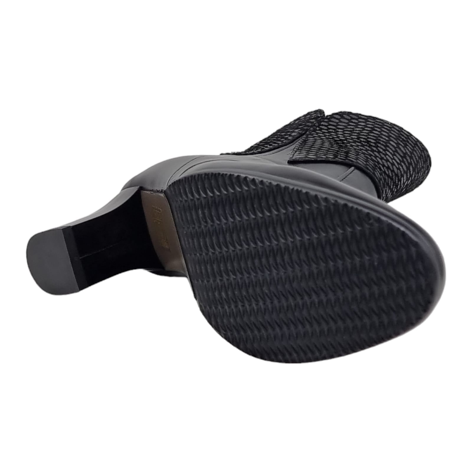 Ghete Damă Elegante Din Piele Naturală Neagră 40148