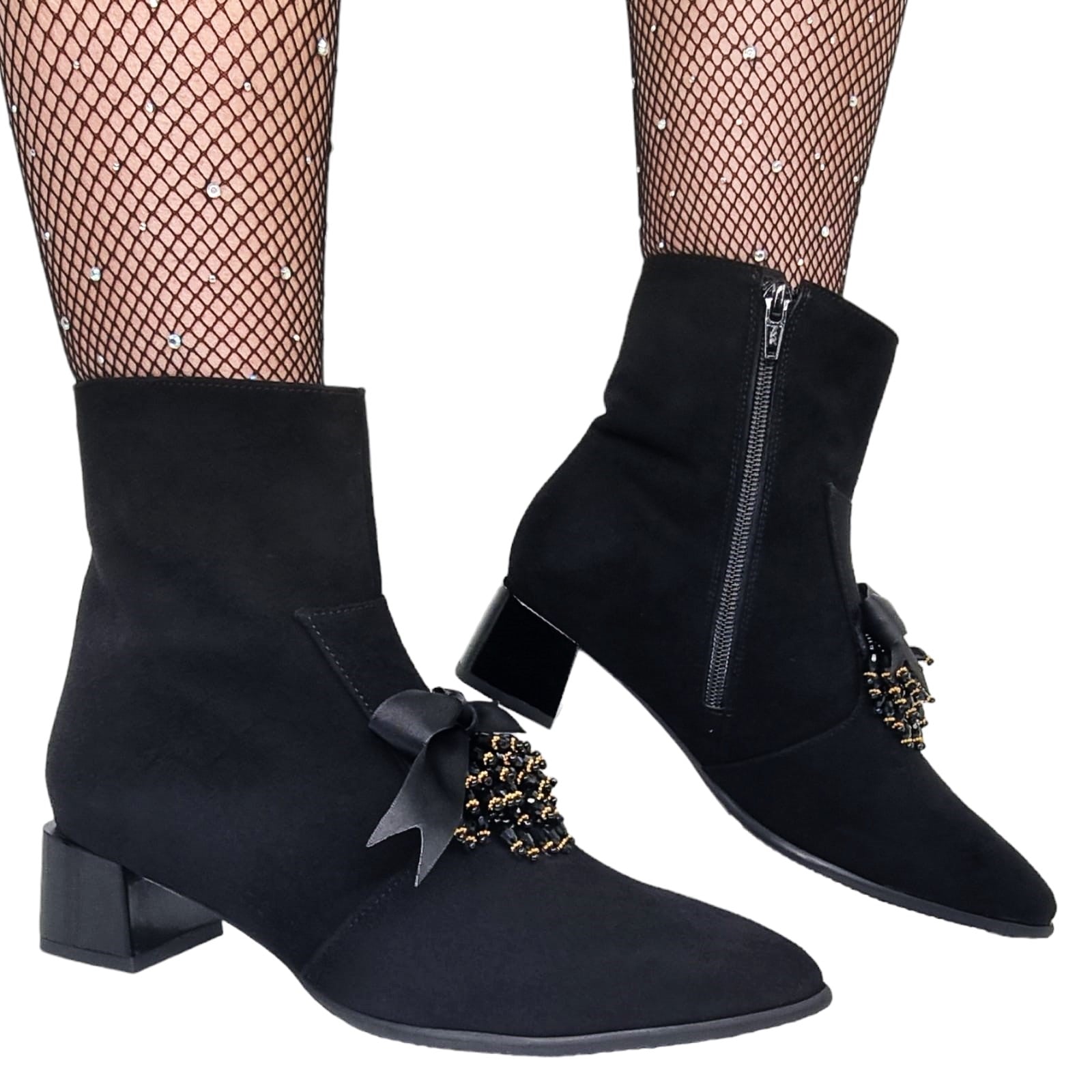 Ghete Damă Elegante Din Piele Naturală 40150