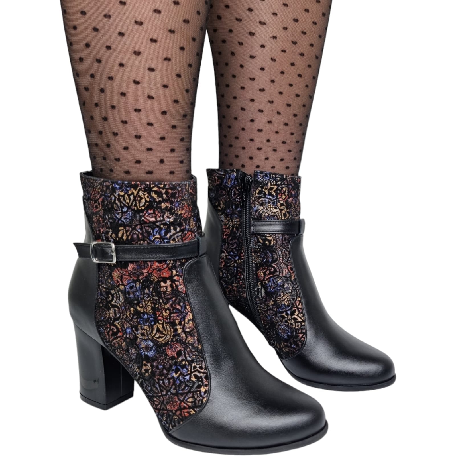 Ghete Damă Elegante Din Piele Naturală 40153