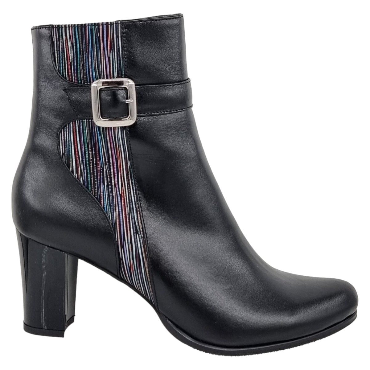 Ghete Damă Elegante Din Piele Naturală Neagră 40197