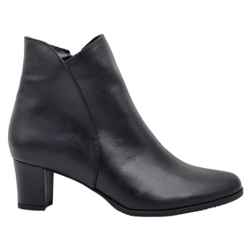 Ghete Damă Elegante Din Piele Naturală Neagră 40201