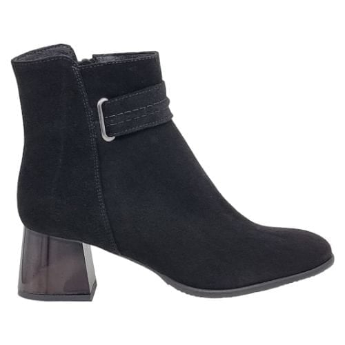 Ghete Damă Elegante Din Piele Naturală Negru Vel 40159