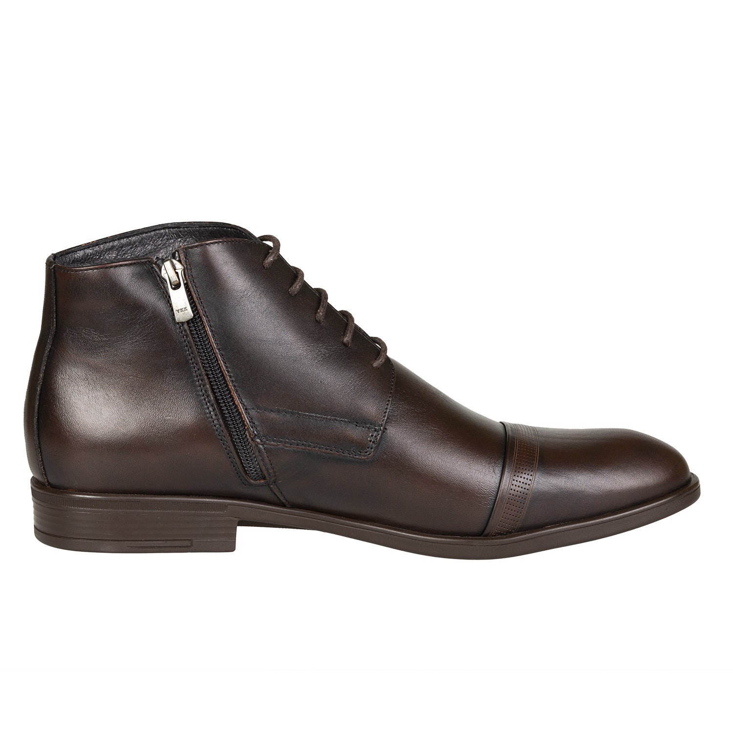 Ghete Bărbați Elegante Din Piele Naturală De Culoare Mile 50106