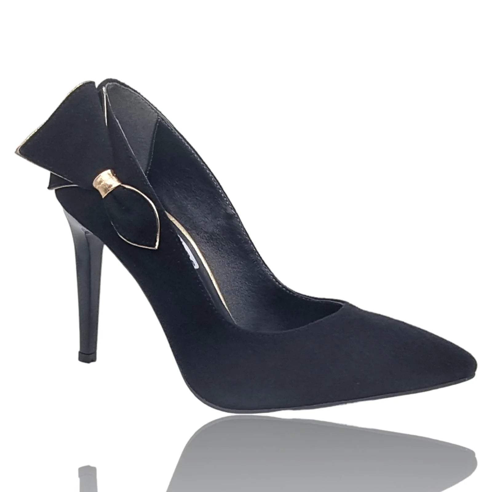 Pantofi Damă Eleganți Din Piele Naturală Argintiu 20555