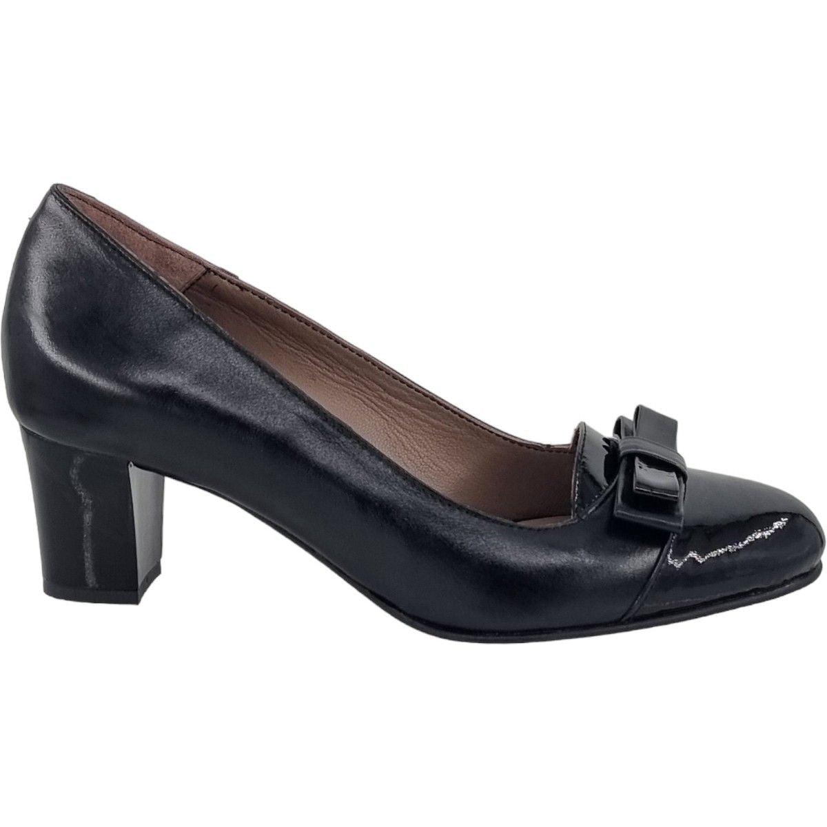Pantofi Damă Eleganți Din Piele Naturală Neagră 20763