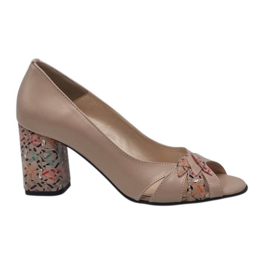 Pantofi Damă Eleganți Din Piele Naturală Nude1 20879
