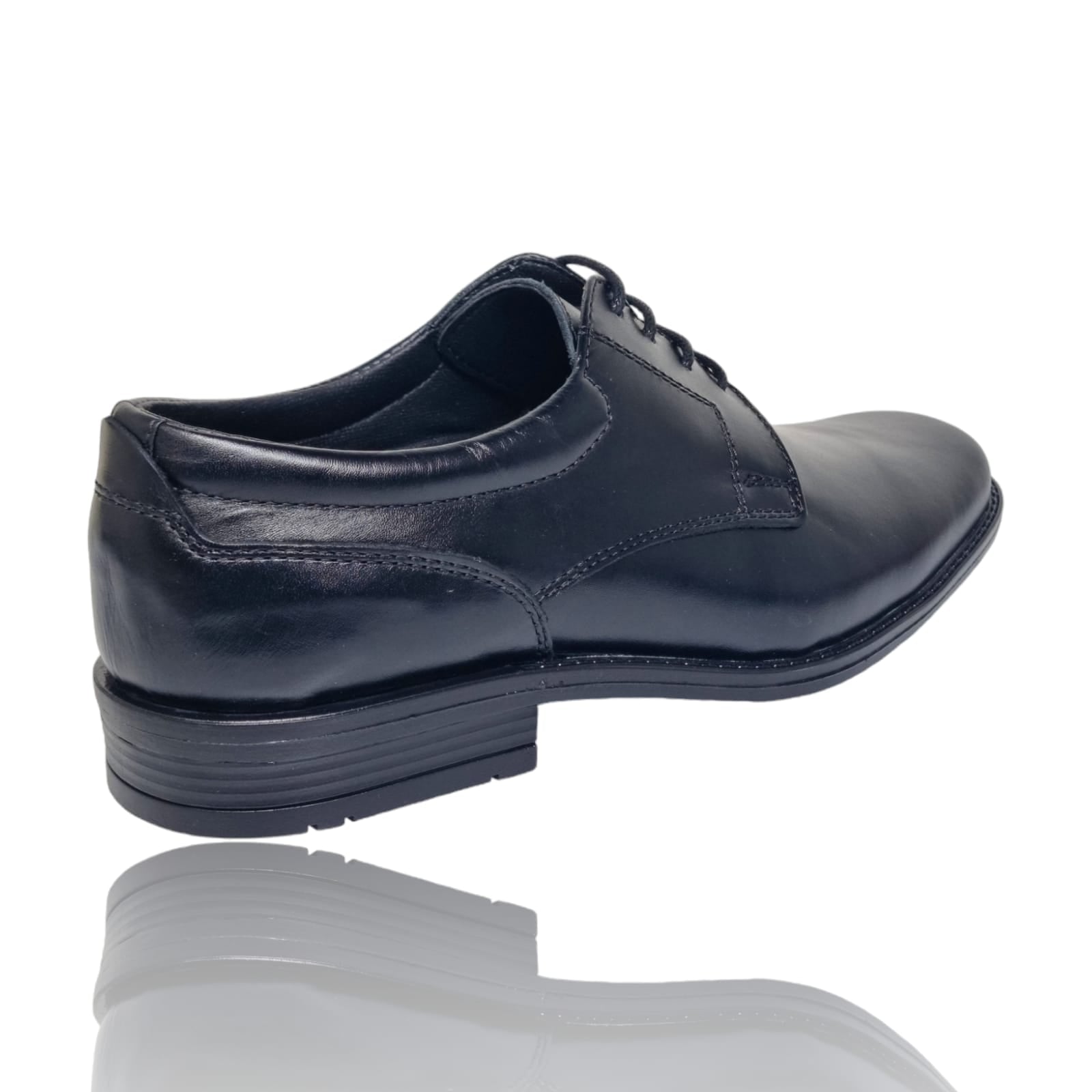 Pantofi Bărbați Casual Din Piele Naturală Neagra 2569