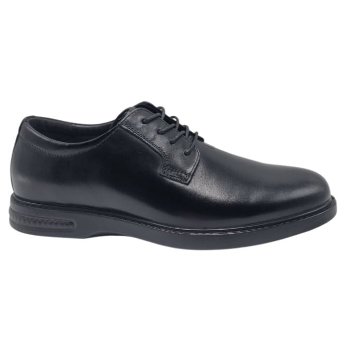 Pantofi Bărbați Casual Din Piele Naturală Neagra 2582