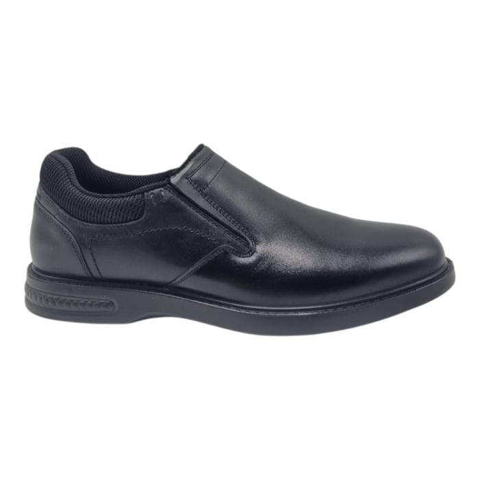 Pantofi Bărbați Casual Din Piele Naturală Neagra 2583