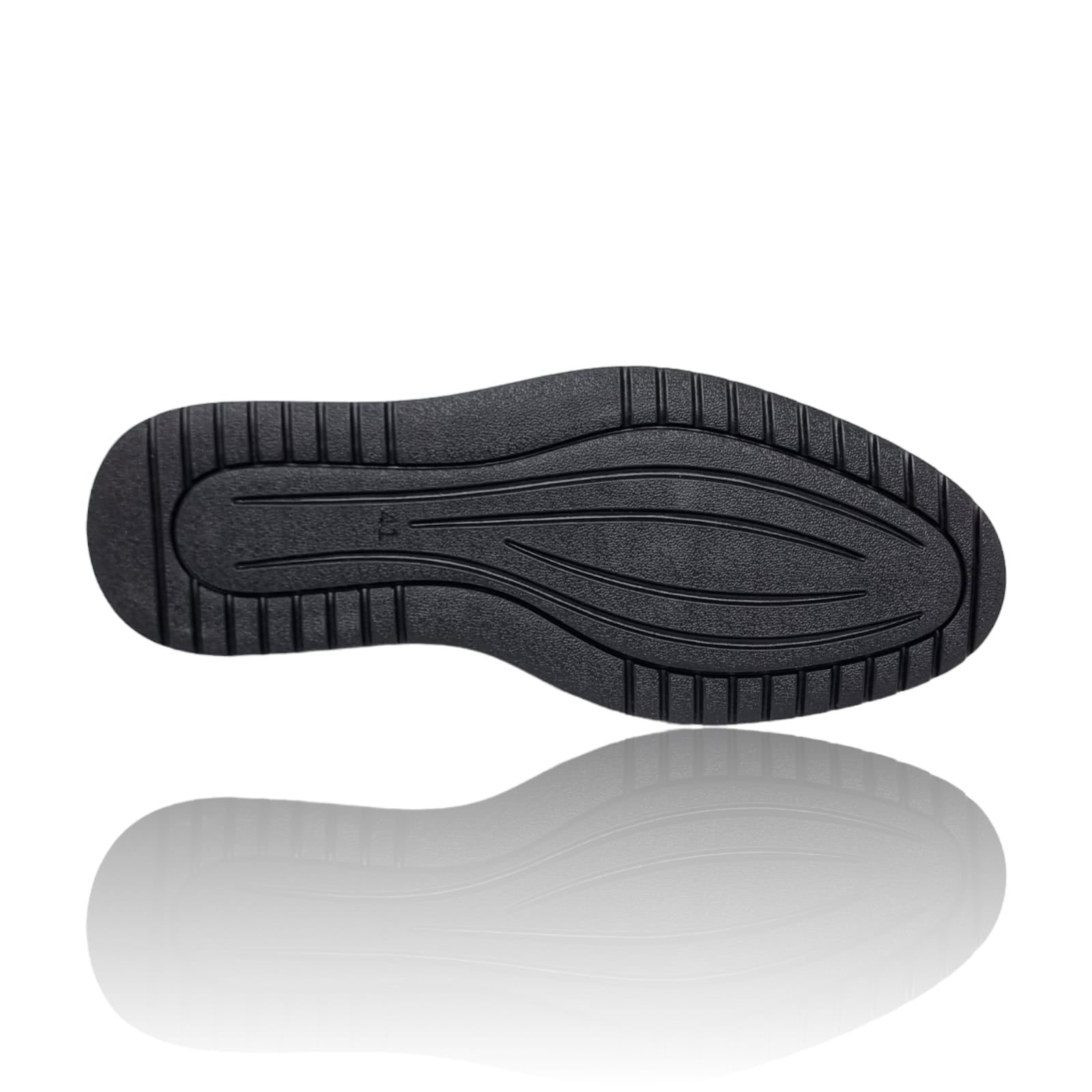 Pantofi Bărbați Casual Din Piele Naturală Neagră 2554