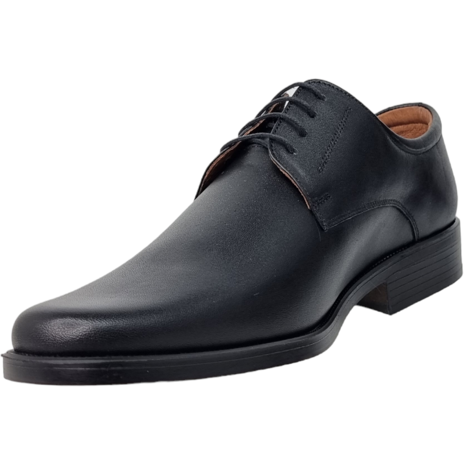 Pantofi Bărbați Eleganți Din Piele Naturală Neagră 532