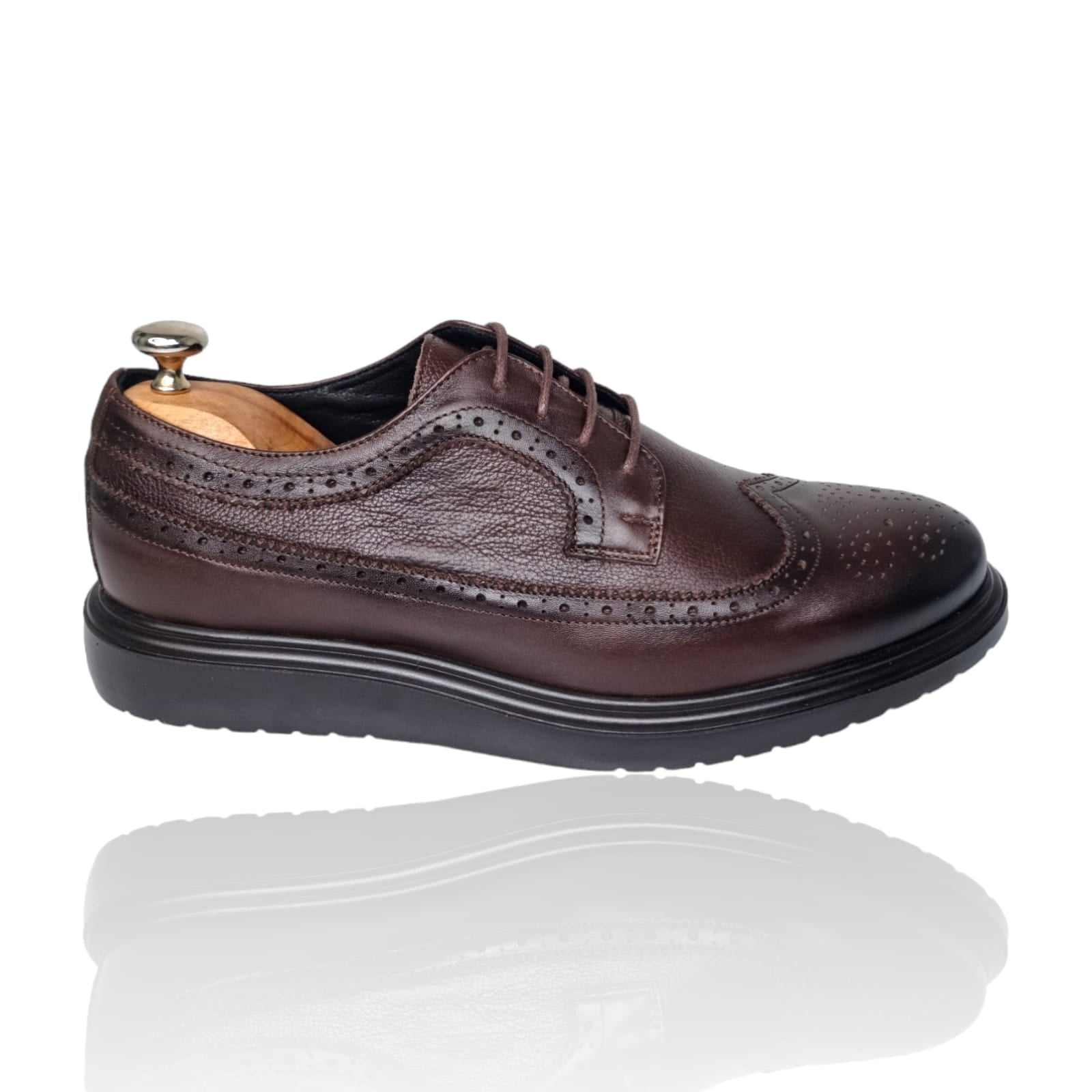 Pantofi Bărbați Eleganți Din Piele Naturală TDM 566