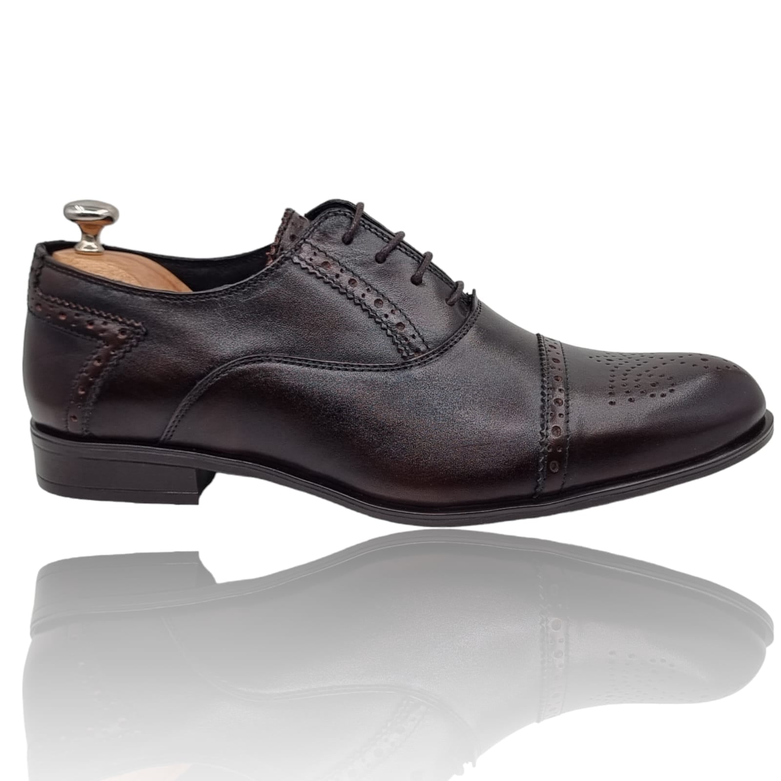Pantofi Bărbați Eleganți Din Piele Naturală Mile 503