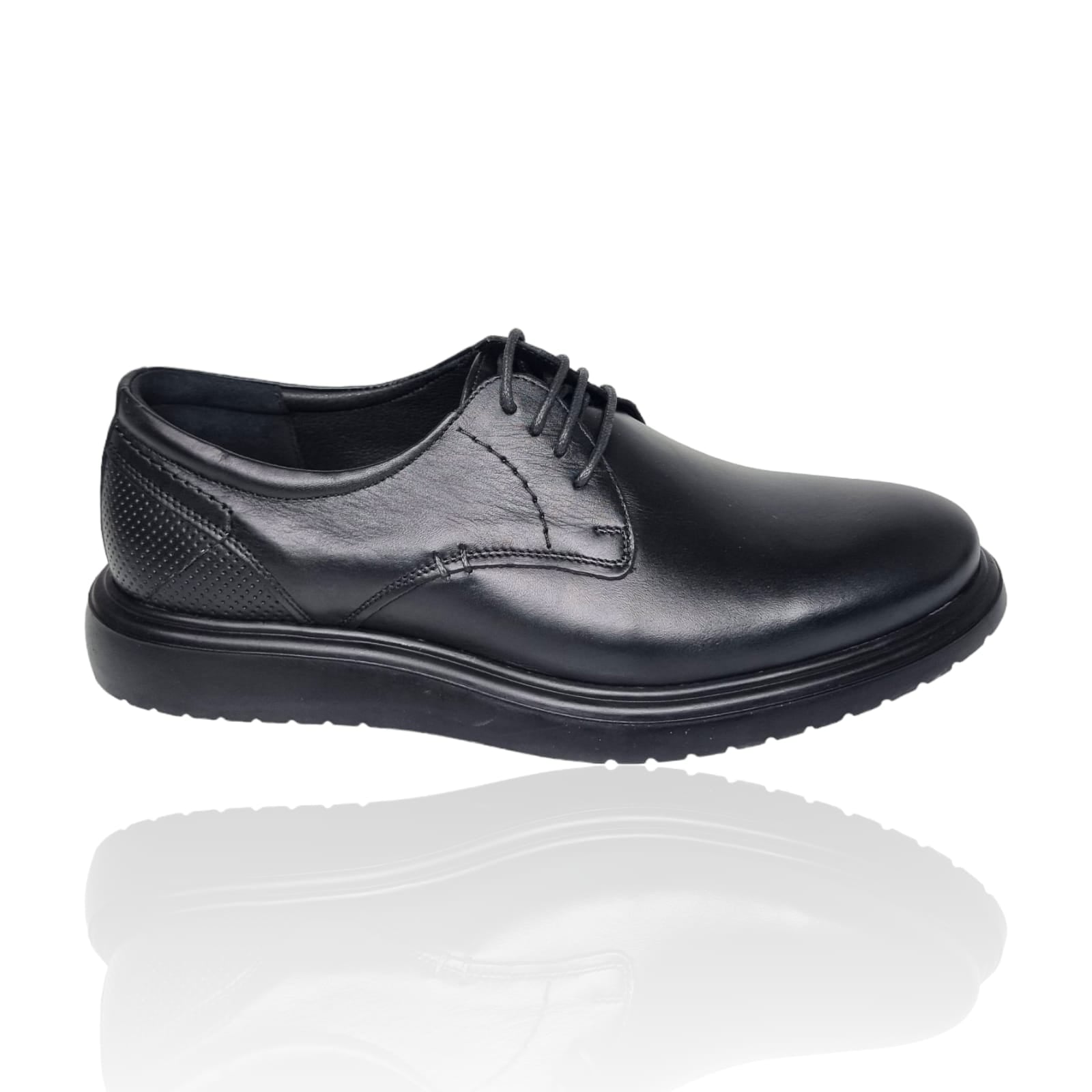 Pantofi Bărbați Eleganți Din Piele Naturală Neagră 570