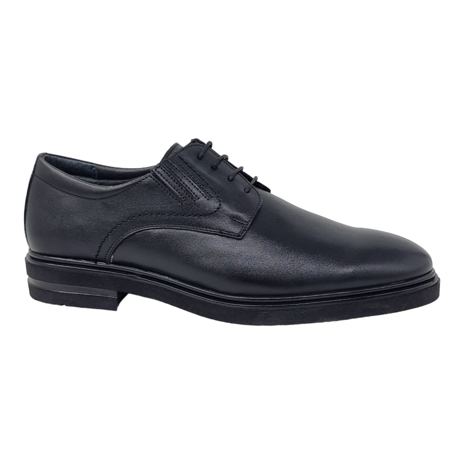 Pantofi Bărbați Eleganți Din Piele Naturală Neagra 601