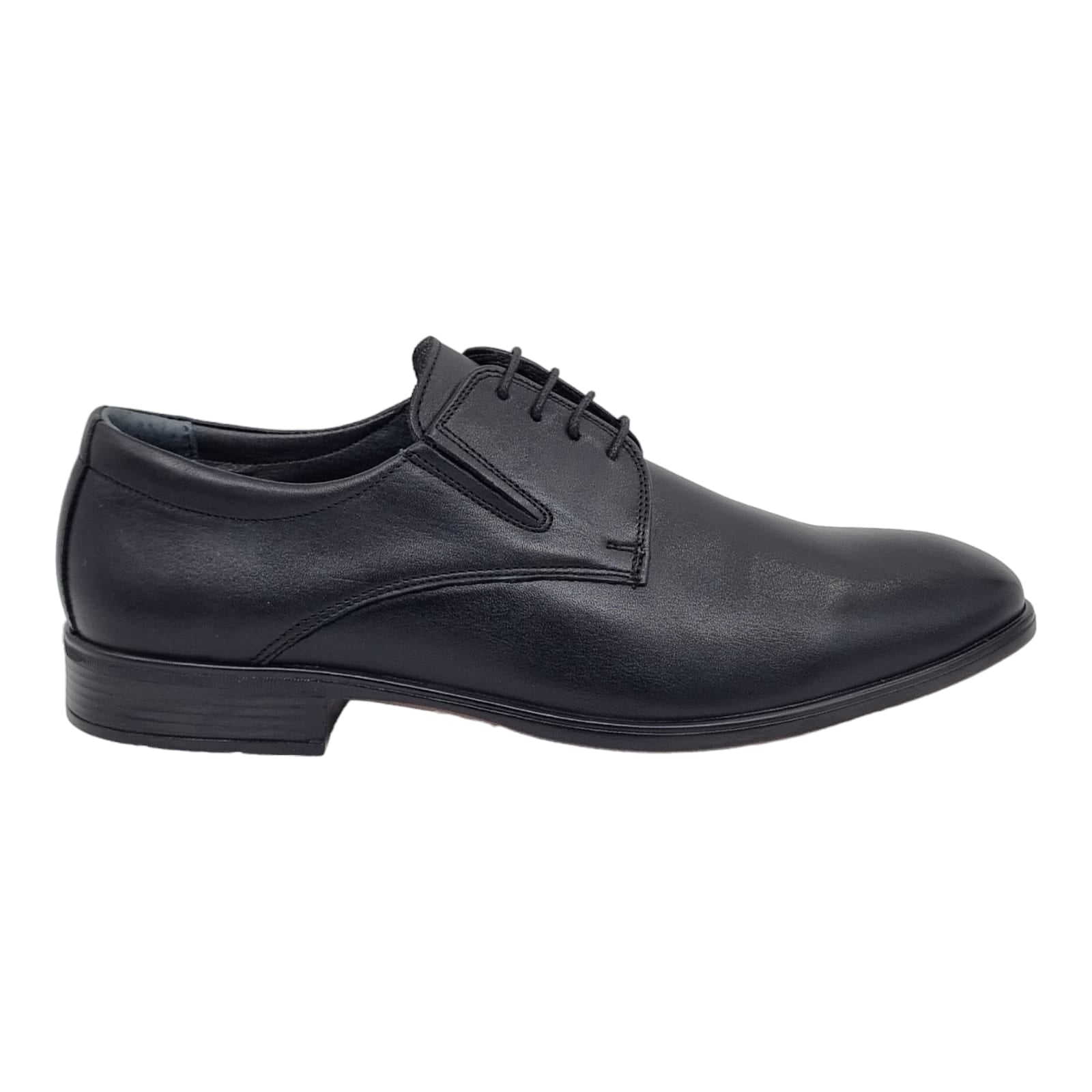 Pantofi Bărbați Eleganți Din Piele Naturală Neagra 602