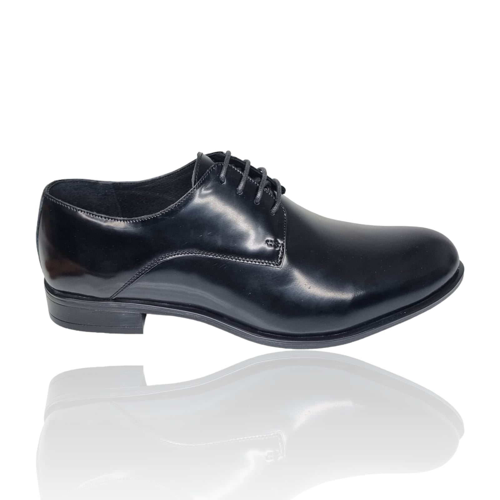 Pantofi Bărbați Eleganți Din Piele Naturală Negru 558
