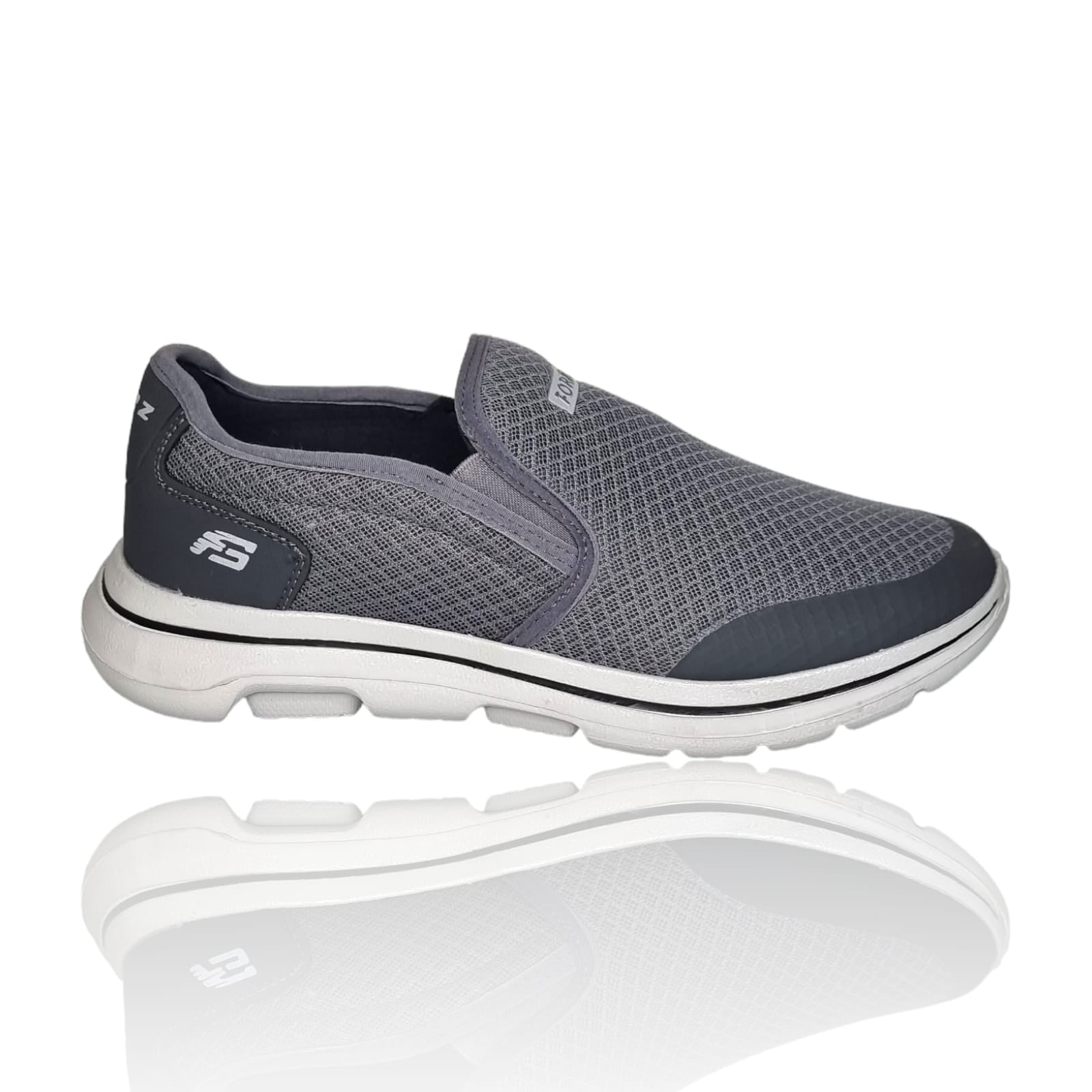 Pantofi Bărbați Sport Gri Alb 4003