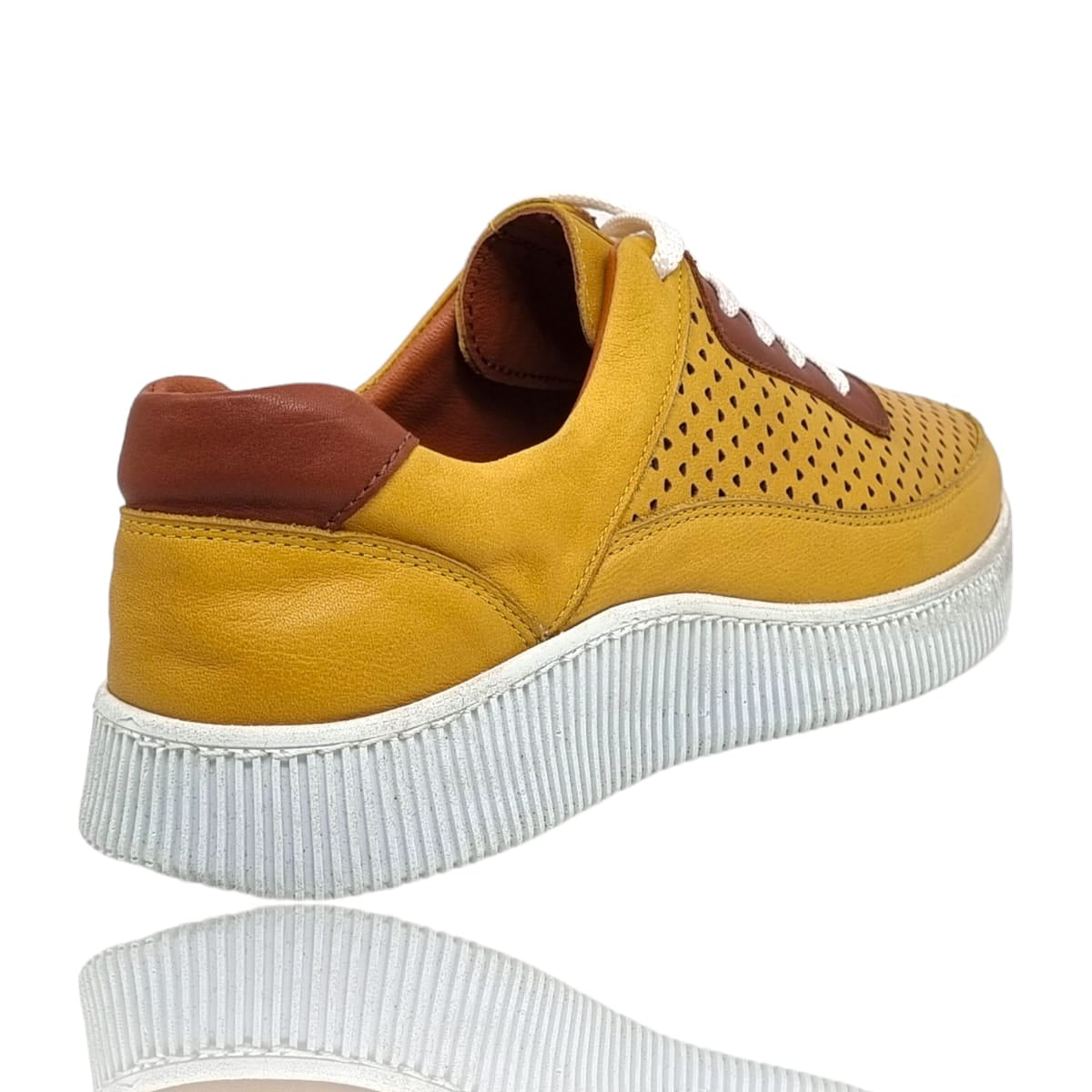 Pantofi Damă Casual Confort Din Piele 25190