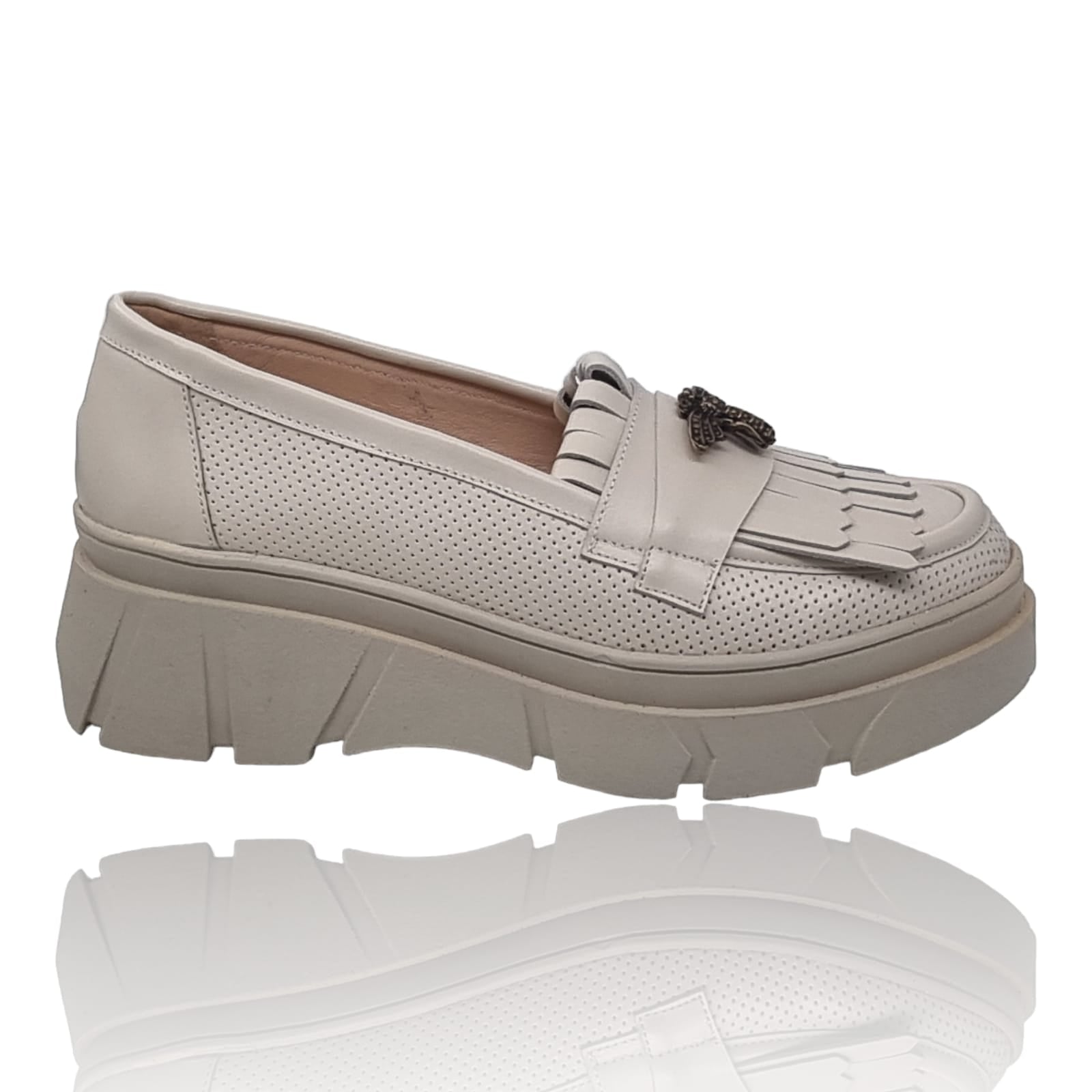 Pantofi Damă Casual Confort Din Piele 25243