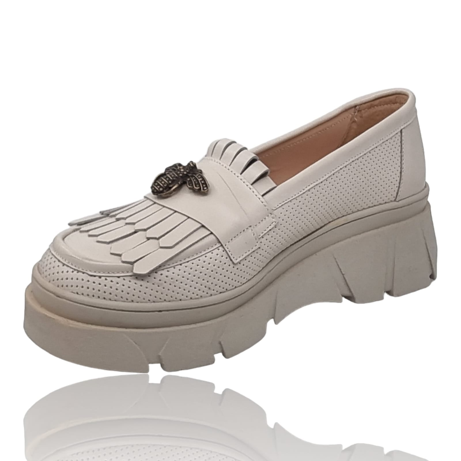 Pantofi Damă Casual Confort Din Piele 25243