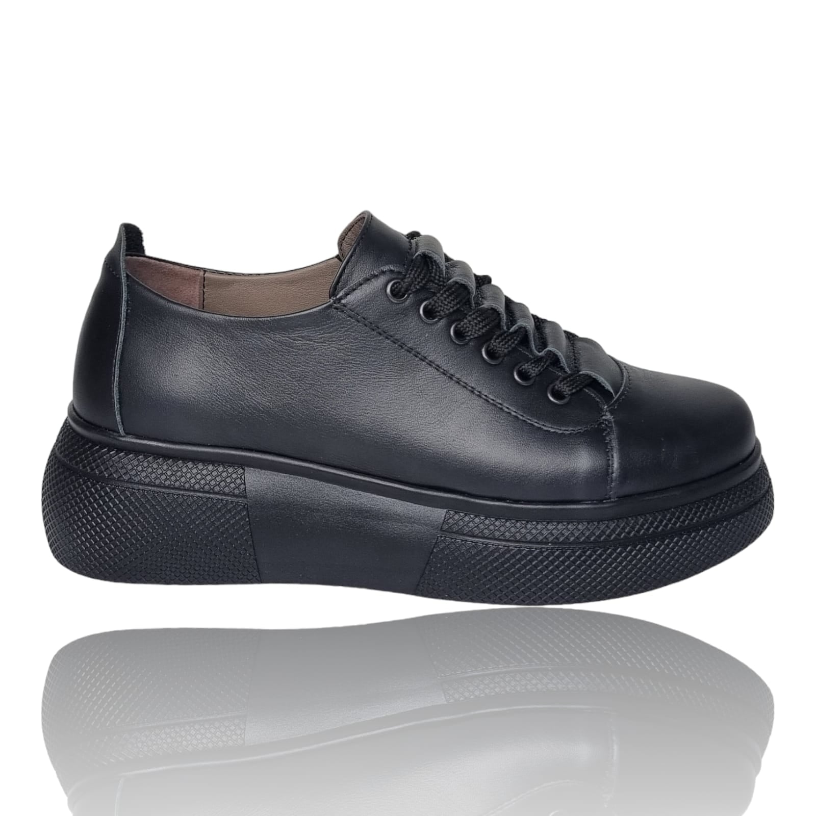 Pantofi Damă Casual Confort Din Piele 25247