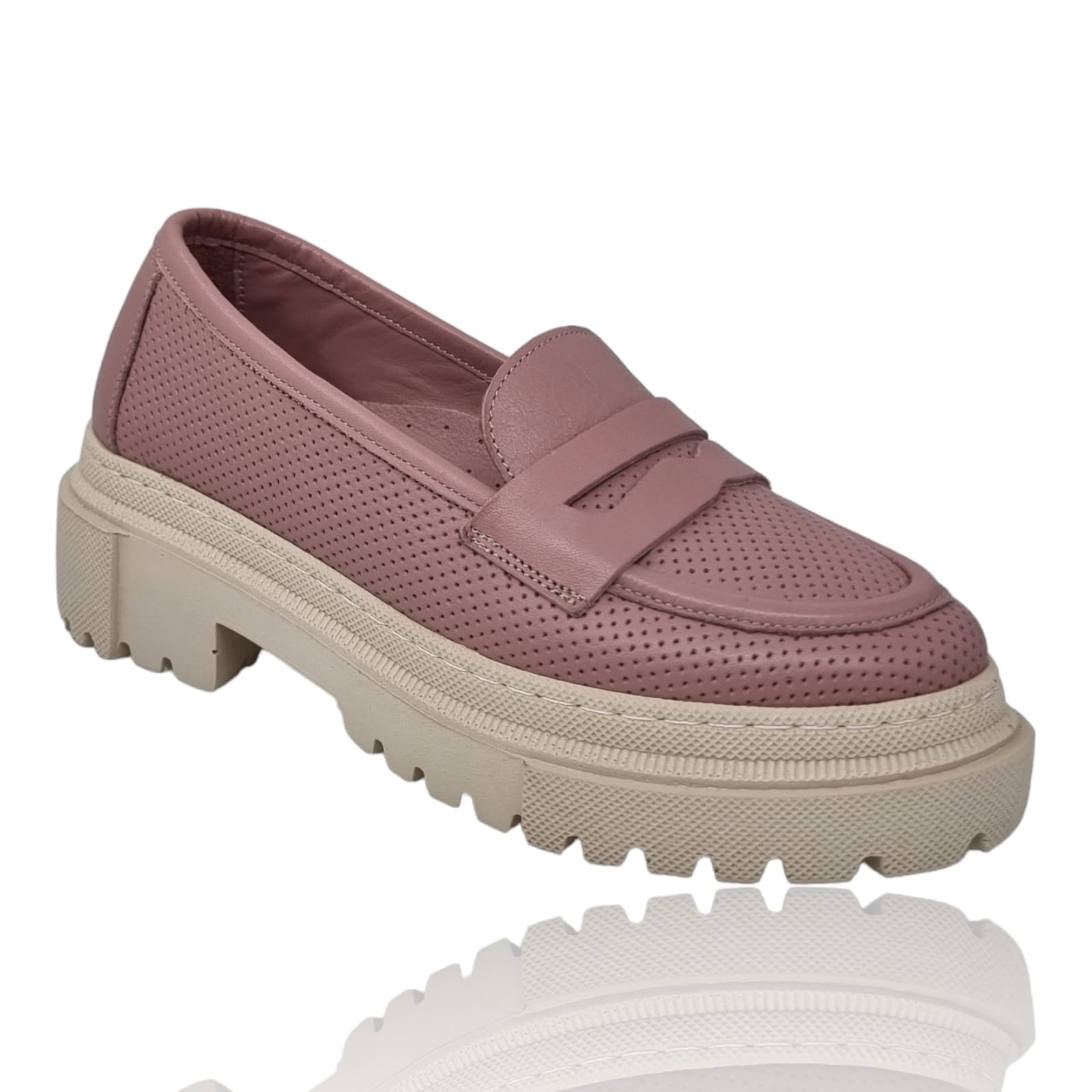Pantofi Damă Casual Confort Din Piele 25259