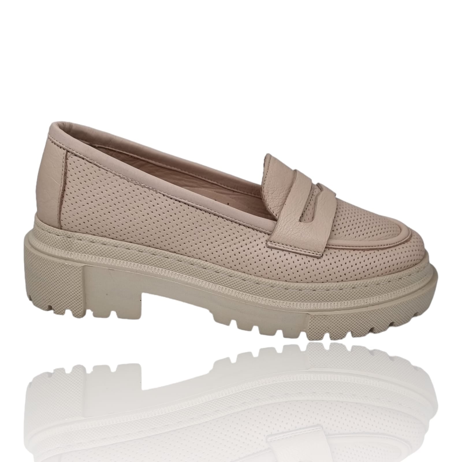 Pantofi Damă Casual Confort Din Piele 25261