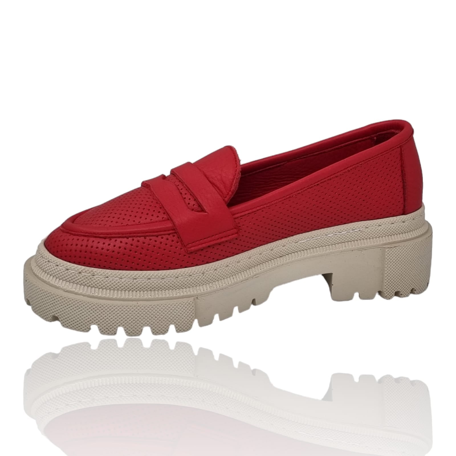 Pantofi Damă Casual Confort Din Piele 25268