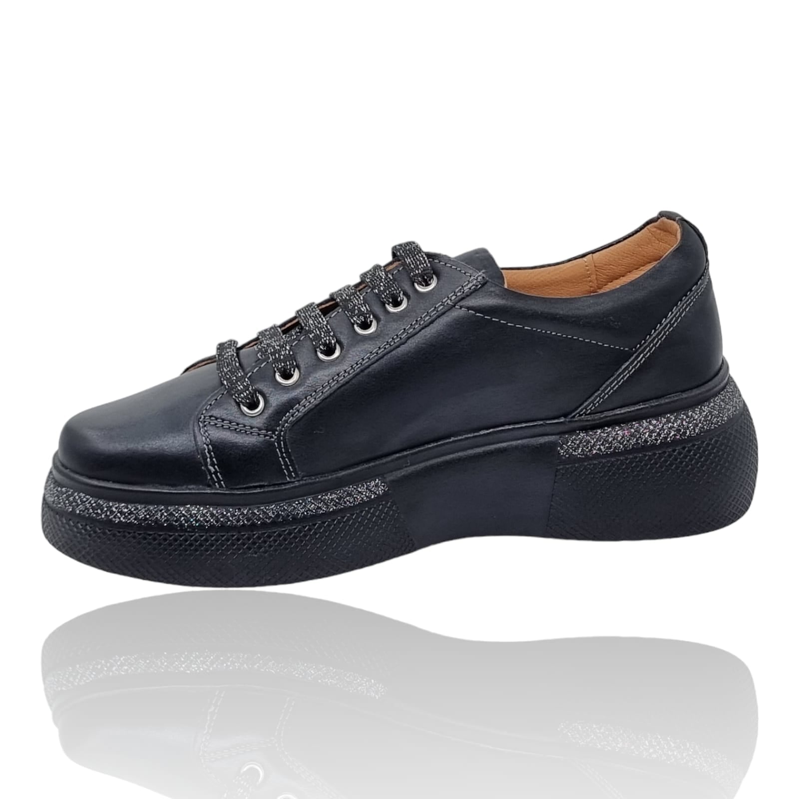 Pantofi Damă Casual Confort Din Piele 25289