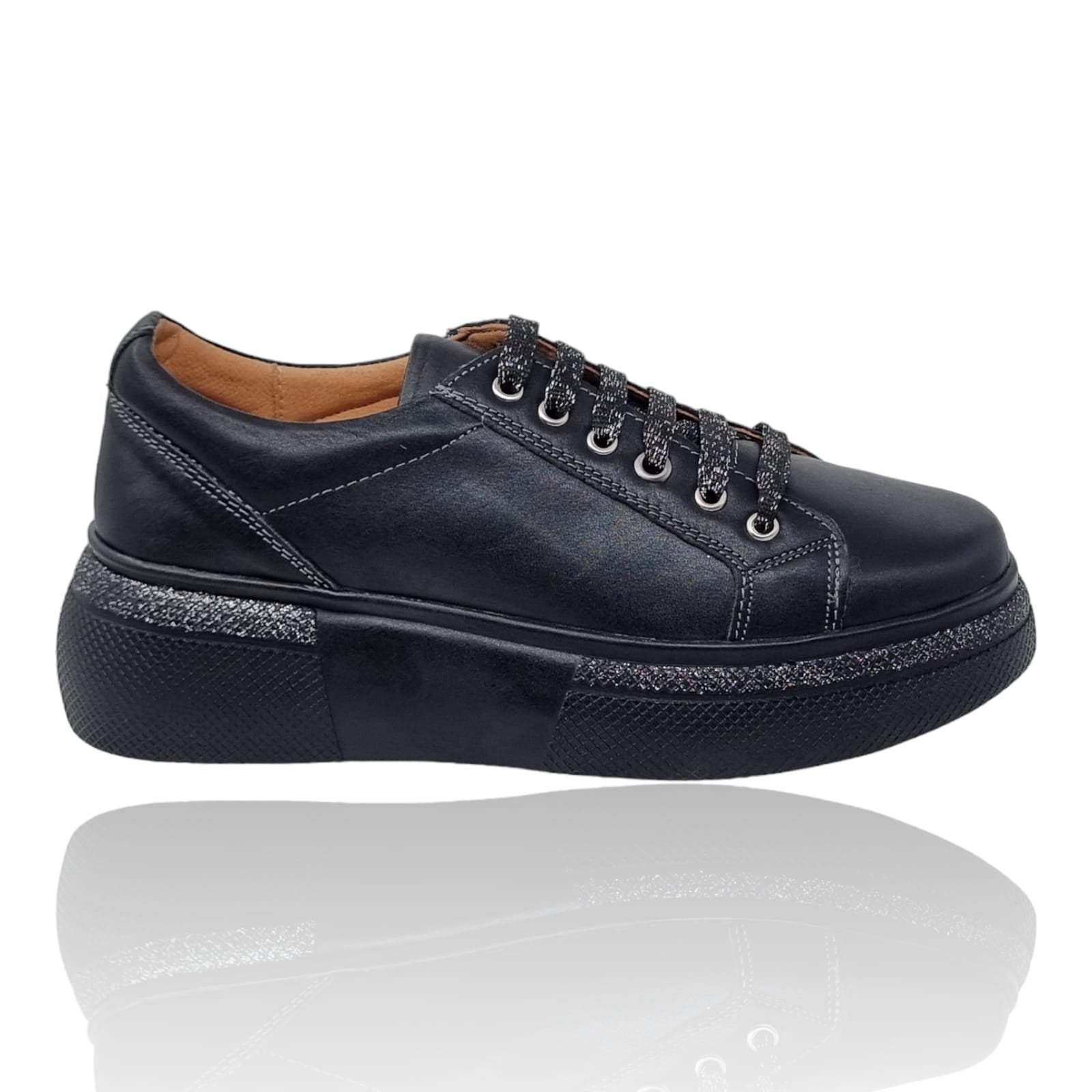 Pantofi Damă Casual Confort Din Piele 25289