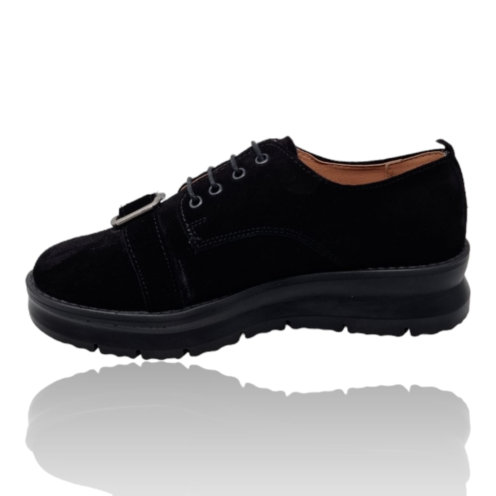 Pantofi Damă Casual Confort Din Piele 25300