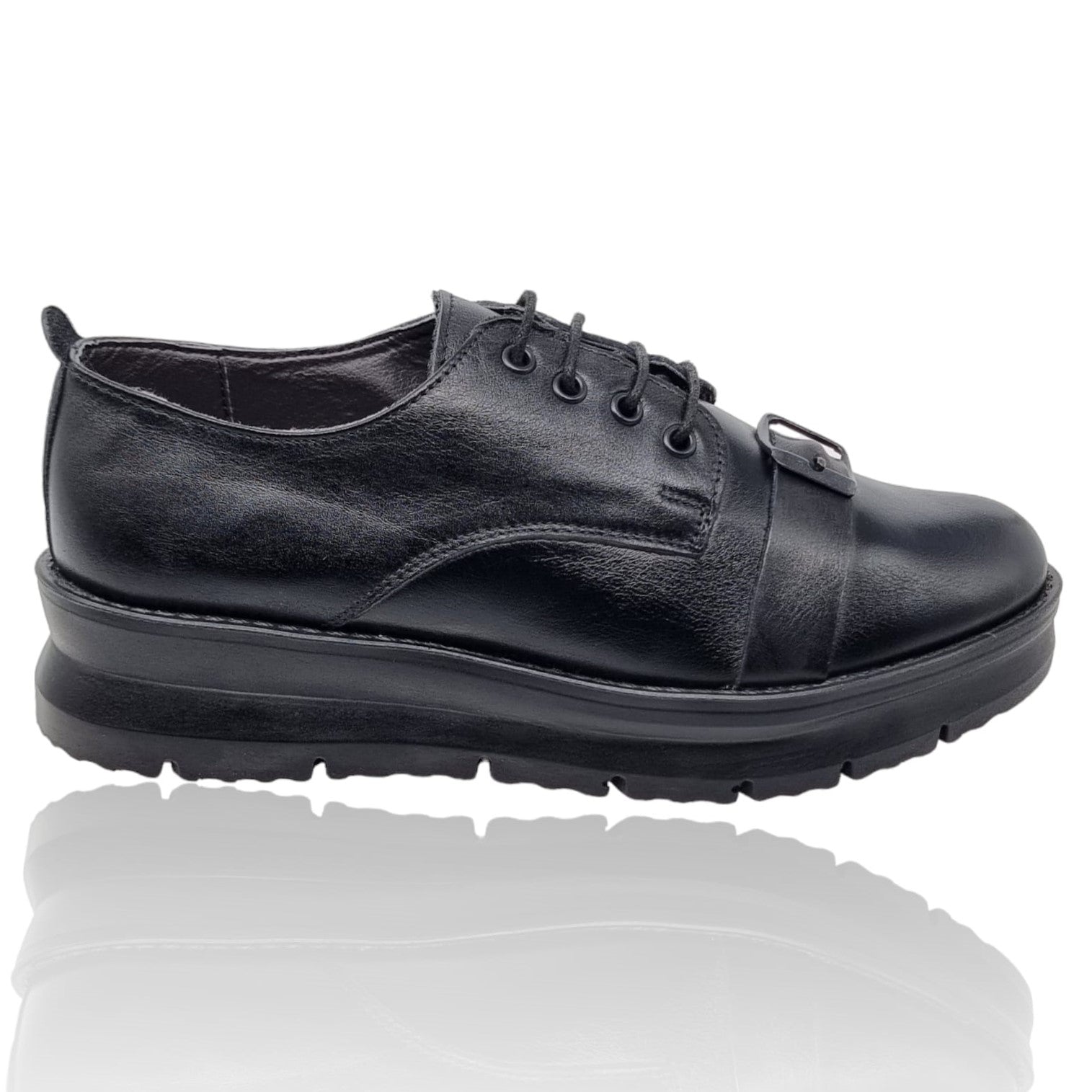 Pantofi Damă Casual Confort Din Piele 25301